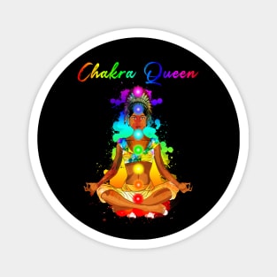 Chakra Queen Reiki Zen Meditation Spiritual Design Magnet